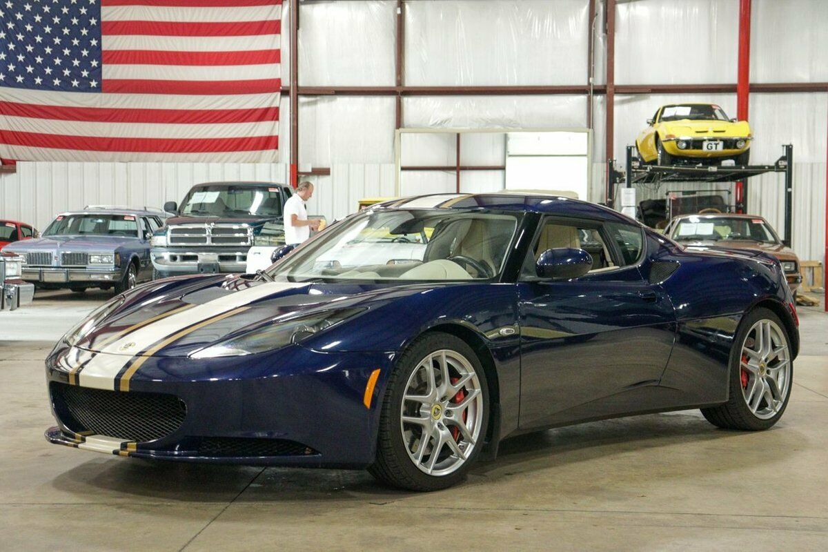 2013 Lotus Evora 2+2 2013 Lotus Evora 2+2 31338 Miles Nightfall Blue Metallic Coupe 3.5l V6 6-speed M