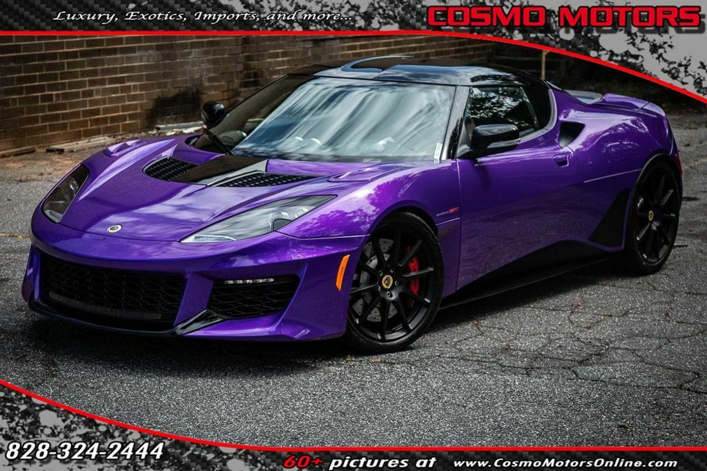 2020 Lotus Evora Gt Coupe Coupe Absolute Unicorn!! 1 Of 1!! Viola Purple!! 6-sp Manual!! Navigation!! And