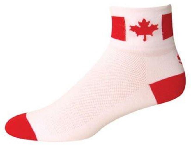 Sos Canada Eh! - White Socks