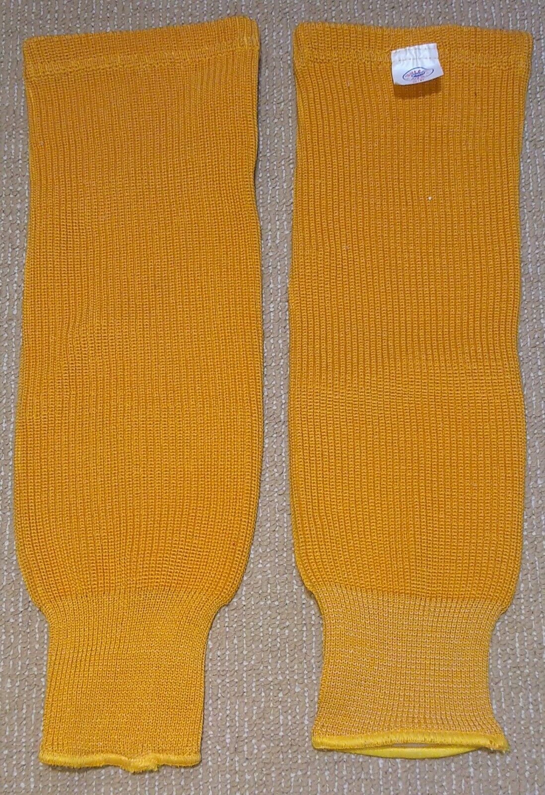 Hockey Sock Lot - Solid Gold - Size Small 22"- 18 Pair - New