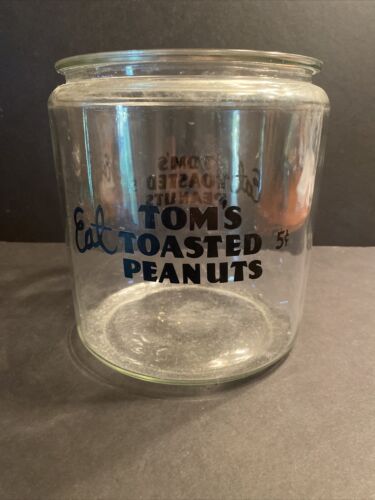 Vintage Tom's Peanuts No Lid