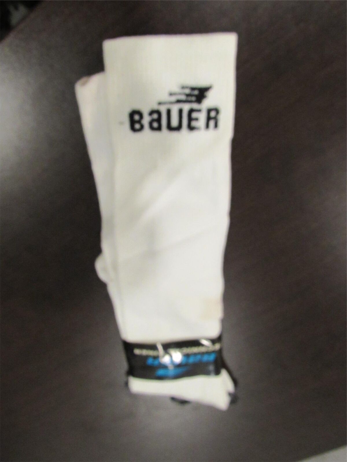 Bauer White Coolmax Technical Liner Ice Hockey Skate Socks Nip