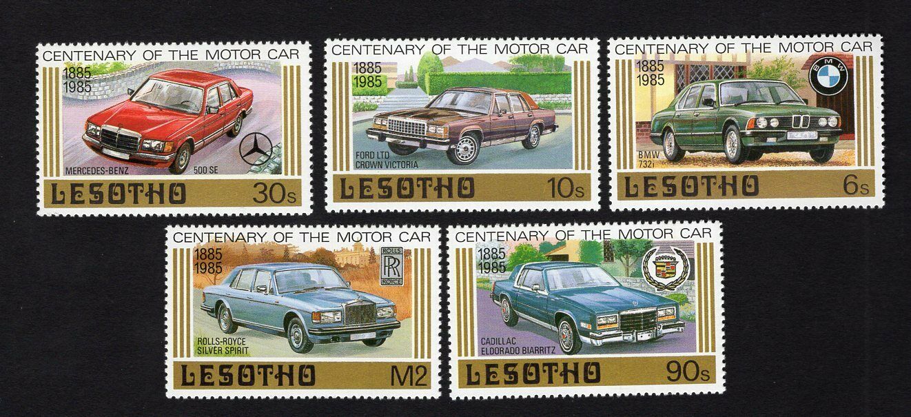 Lesotho 1985 5 Stamps Mi#519-523 Mnh Cv=8€