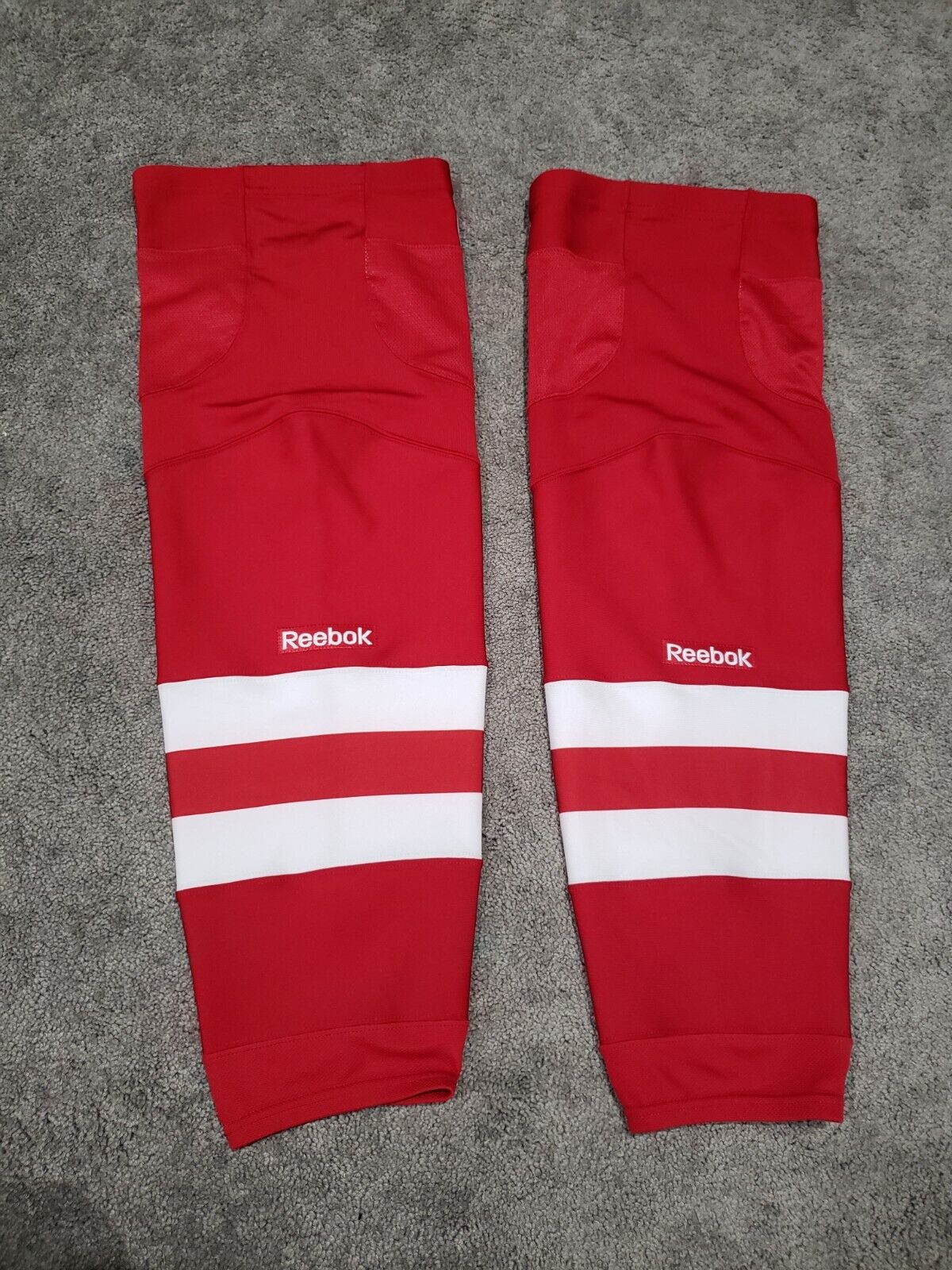 Reebok Hockey Socks Senior Medium Red White