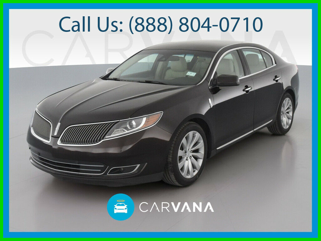 2014 Lincoln Mks Sedan 4d Dual Air Bags Backup Camera Leather Anti-theft System Mylincoln Touch Heated