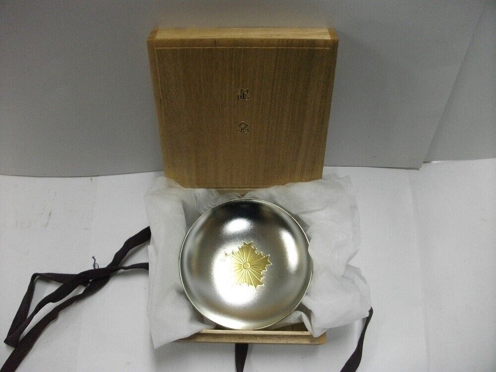 Metropolitan Police Chief's Presentation Cup Of Japanese Police  Silverf.#126gs