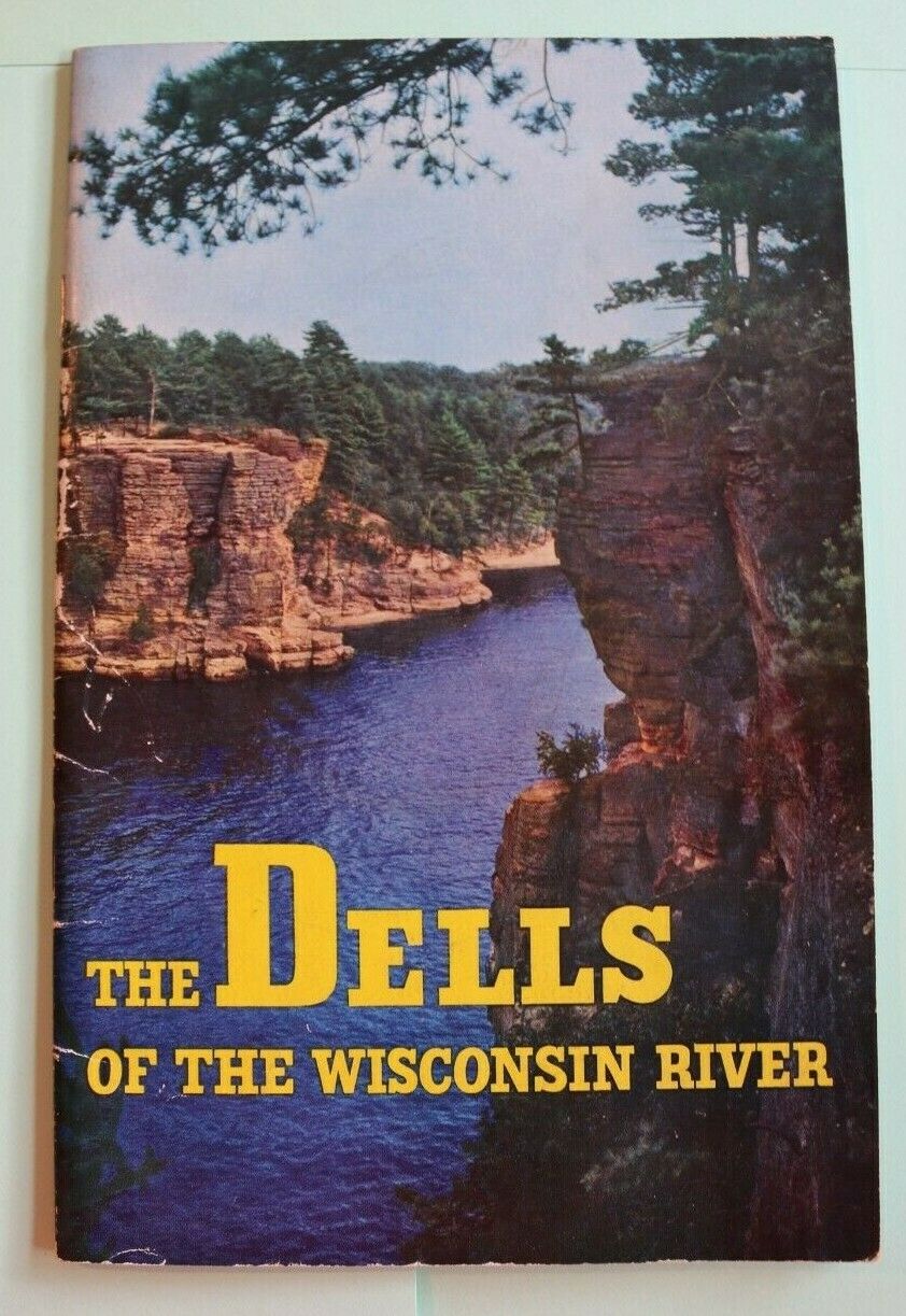 Dells Of The Wisconsin River Book/pamphlet 1948 H.h.bennett Studios 1948 Old