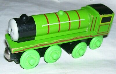 Thomas / Brio Compatible Wooden Train Car :long Engine Henry #3 No Tender