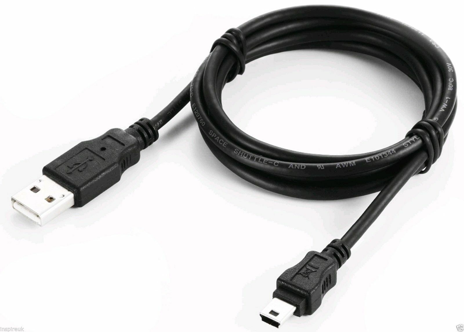 Usb Cable Charger Sat Nav Power Lead Cable Tomtom Go 520 530 720 730 920 930