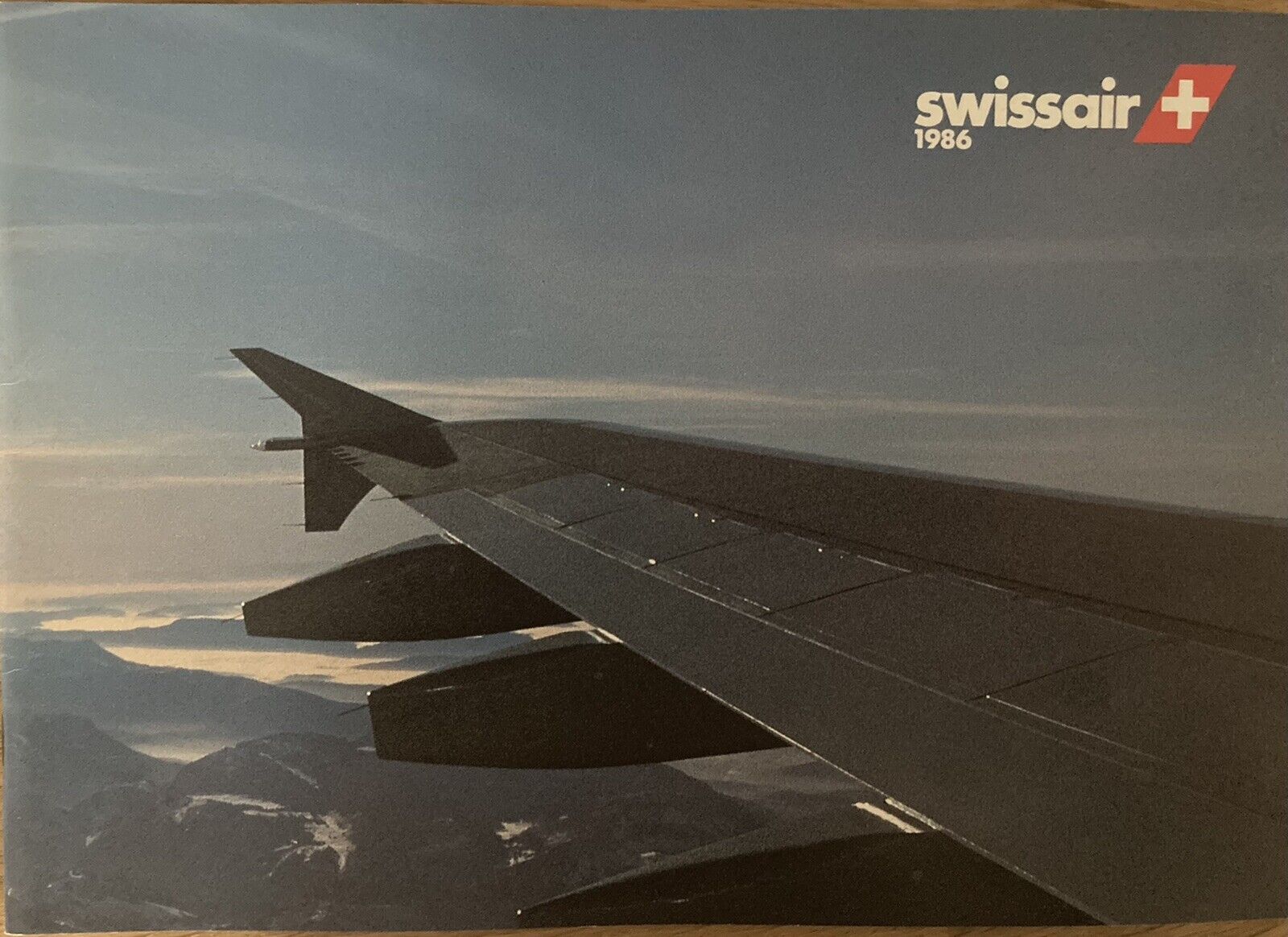 Swissair Airlines Profile Brochure 1986 B747 Dc10 Dc9 Annual Report A310 Pan Am