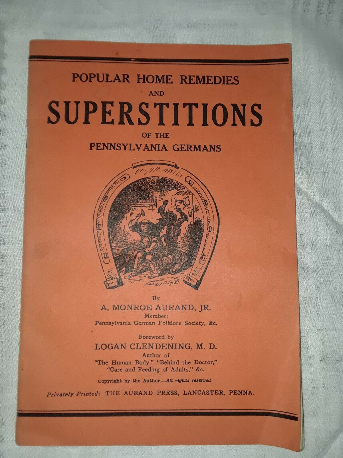 Vintage Popular Home Remedies & Superstitions Of The Pennsylvania Germans