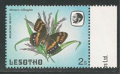 Lesotho #422 (a83) Vf Mnh - 1984 2s Mountain Beauty Butterfly Meneris Tulbaghia