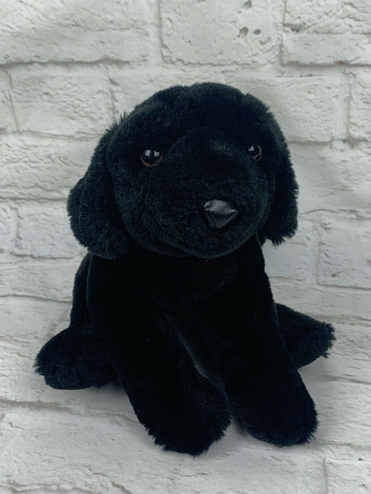 Animal Alley Plush Black Labrador Retriever Lab 11" Puppy Dog Stuffed Animal Toy