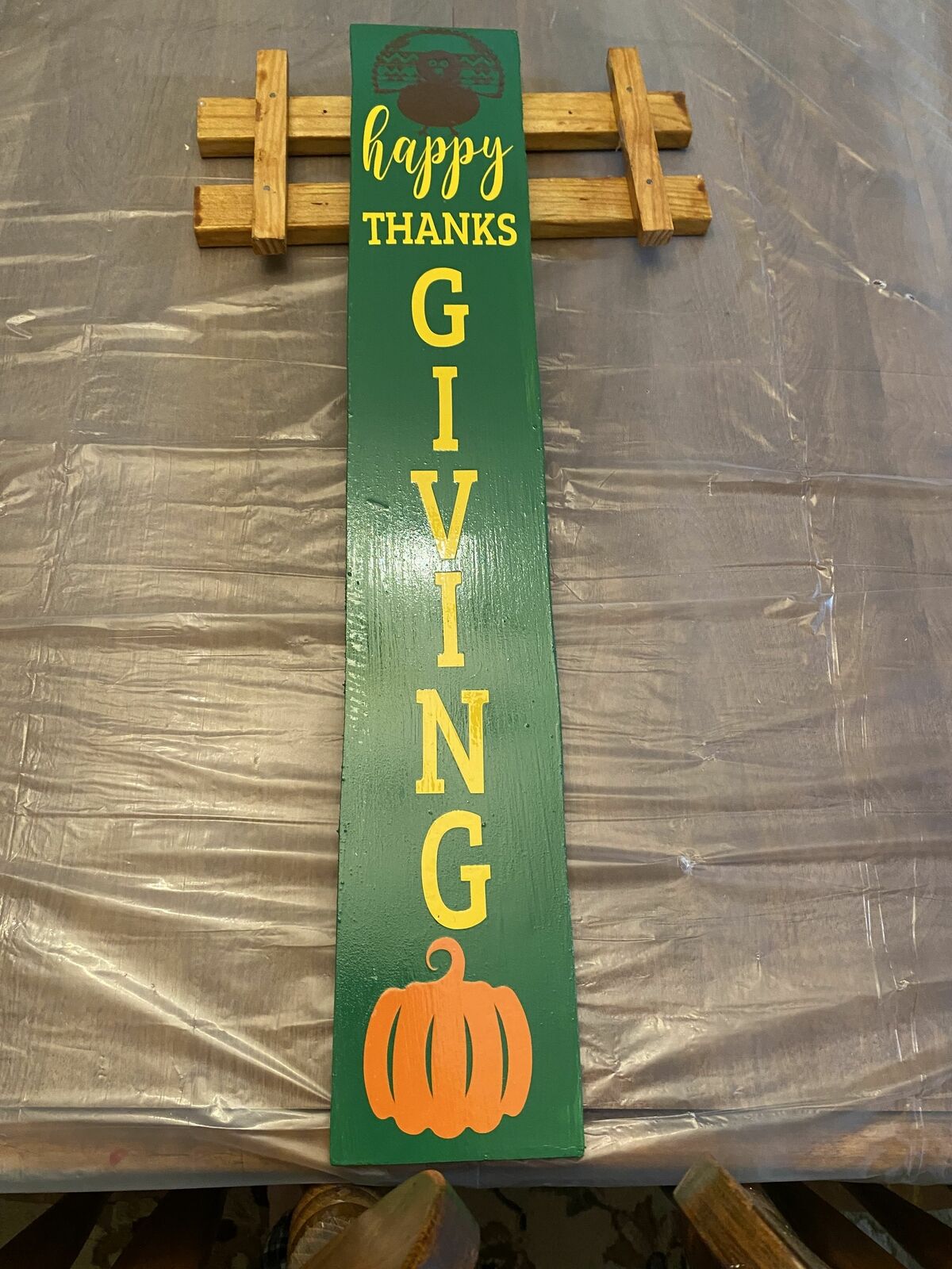 Porch Sign Happy Thanksgiving
