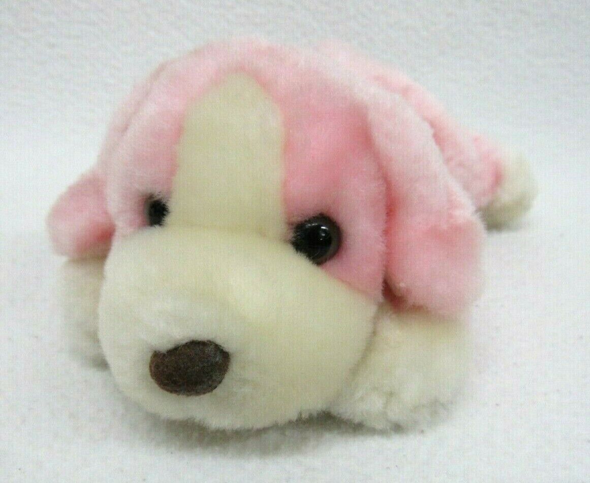 2000 Animal Alley Pink Puppy Dog Stuffed Plush Mini Darby