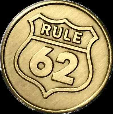Rule 62 Don't Take Yourself Too Damn Serious Aa Chip Sobriety Medallion Coin
