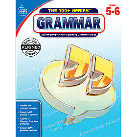 Carson Dellosa Cd-104837 100 Plus Grammar Book Grade 5 To 6