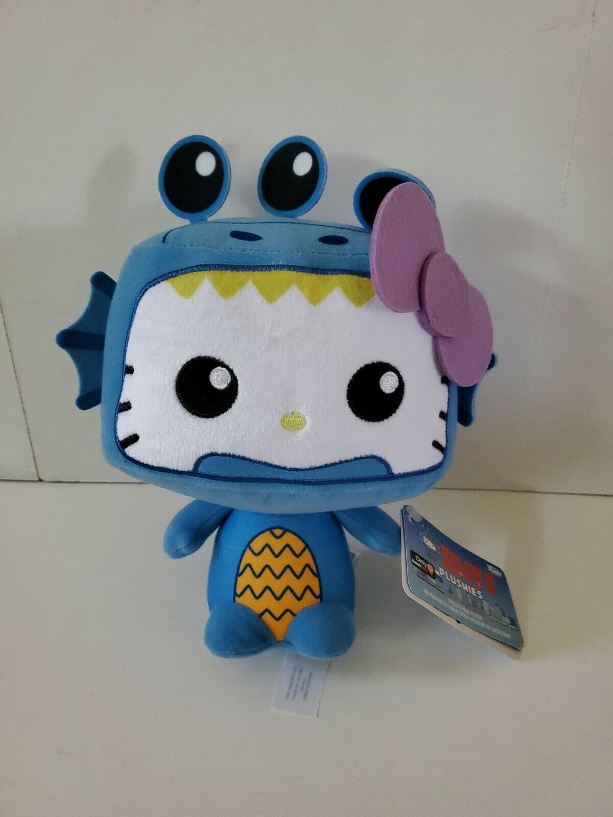 Funko Plushies Hello Kitty Blue Kaiju Stuff Plush Figure Gamestop Exclusive Nwt