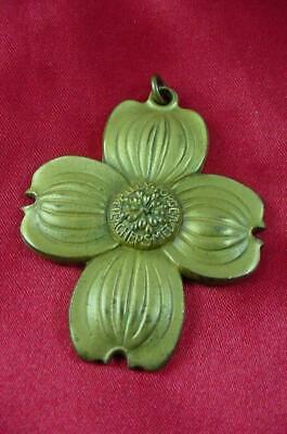 Teachers Medal At Valley Forge Freedom Foundation  Bronze  Dogwood Pendant #1980