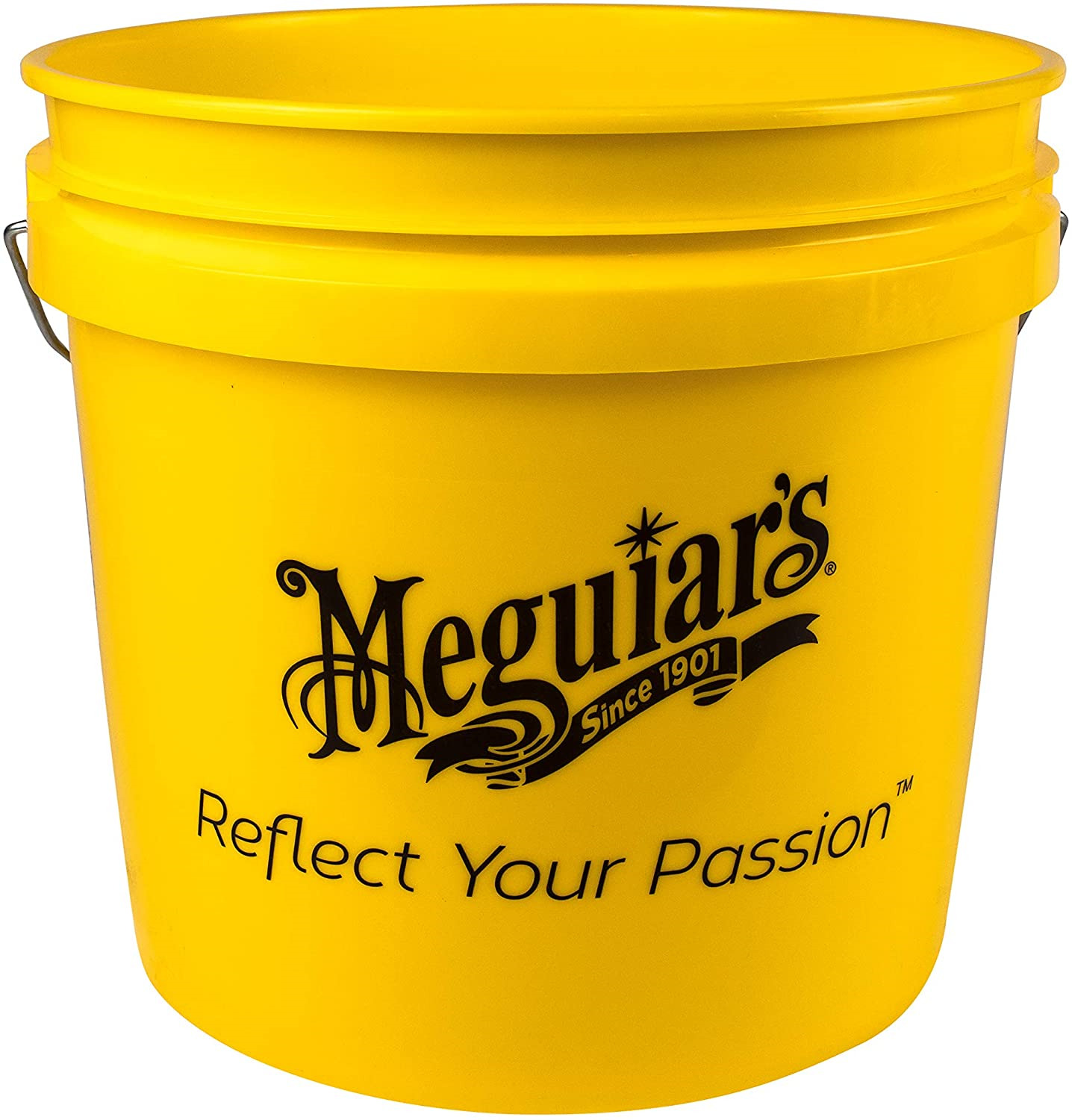 Meguiar’s Yellow Bucket Easy Car Wash For Water And Suds – 3.5 Gal